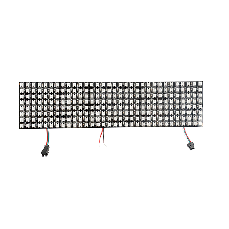 256 пикселей, адресная светодиодная точечная матрица, 16*16 пикселей Ws2812b RGB Светодиодная панель