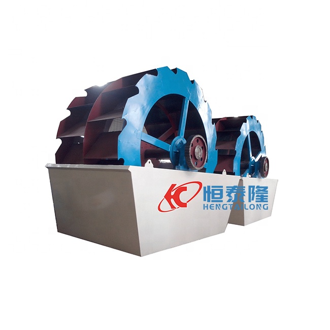 Gravel wheel sand washing machine for sale