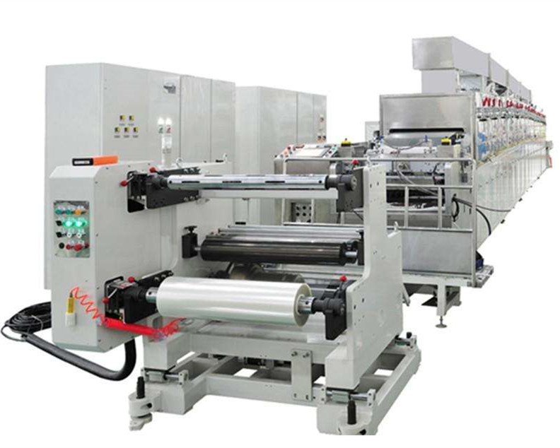 Automatic Roll to Roll Film Electrode Roller Coater Coating Machine For Lithium Battery Production / Making