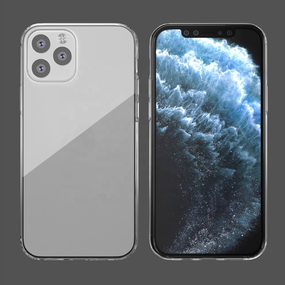 Прозрачный прозрачный Ультратонкий Мягкий защитный чехол из ТПУ для iphone 12