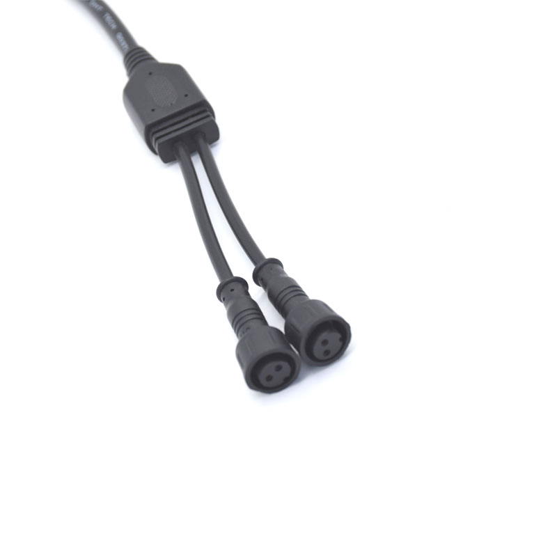3pin ip68 кабель rj45 круговой штекер гнездо электрический соединитель 1 к 2 3 4 Y Тип