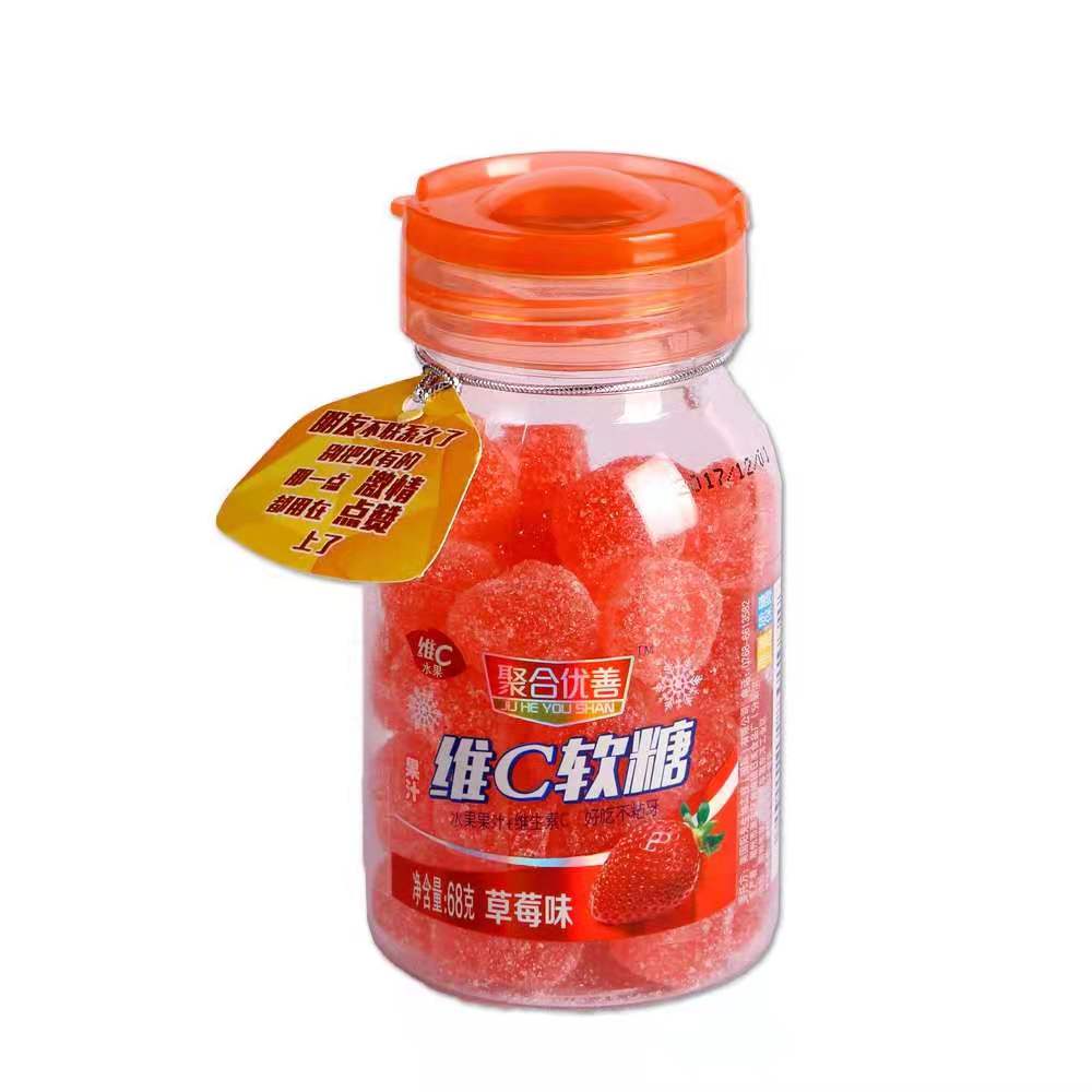 Heat transfer film for candy plastic bottle printing