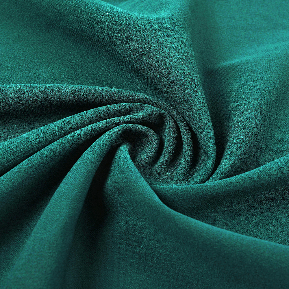 High Quality Techno Crepe Scuba Crepe Polyester Spandex Knit Crepe Jacquard Custom Fabric for Garment Dress Jacket