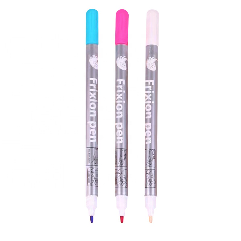 Pen Manufacture 3 Colors 12 PCs/Set Heat Erasable Fabric Marker Pen for Mesh Fabric