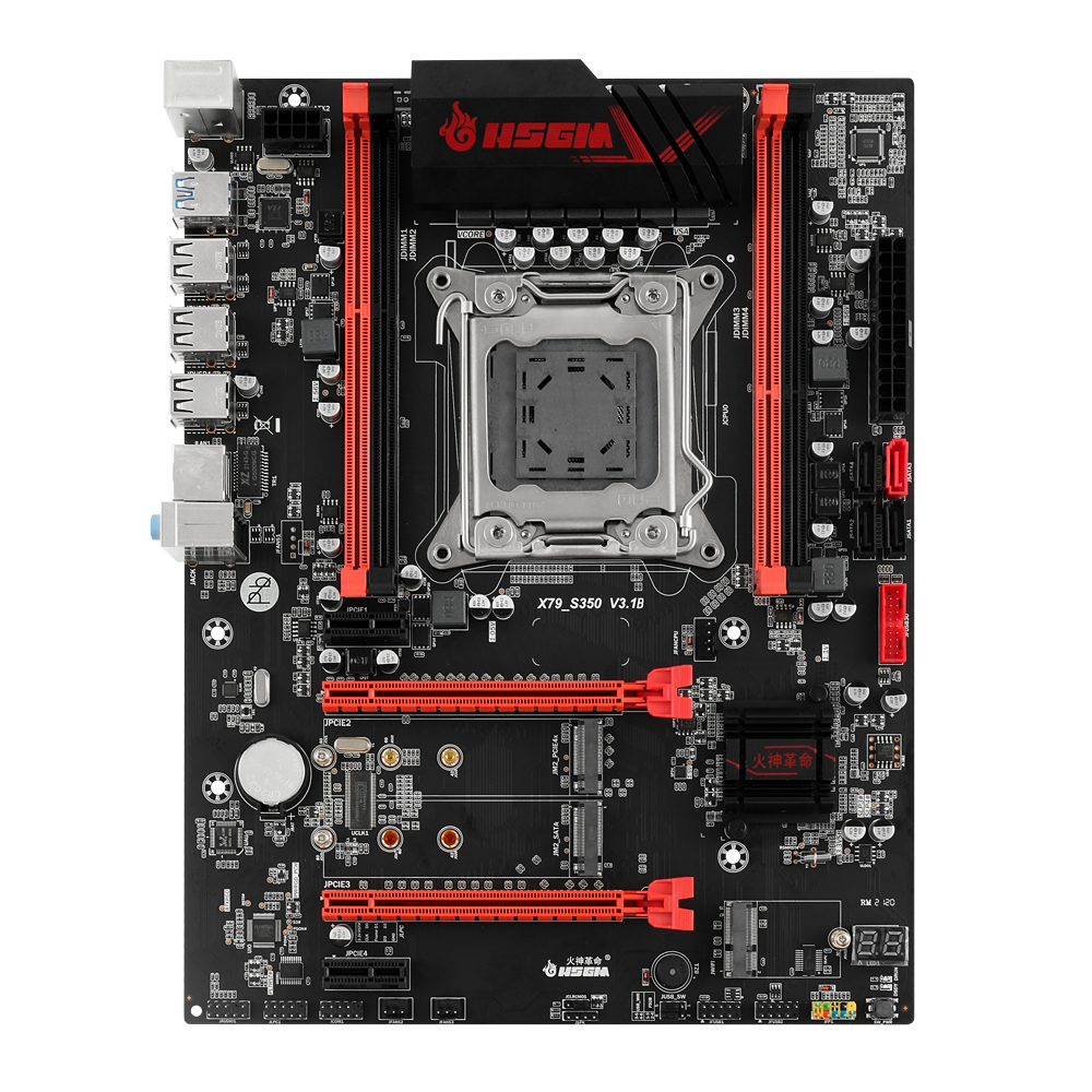 Hsgm материнская плата X79-S350 Серверная материнская плата DDR3 high end Поддерживает четыре канала материнская плата