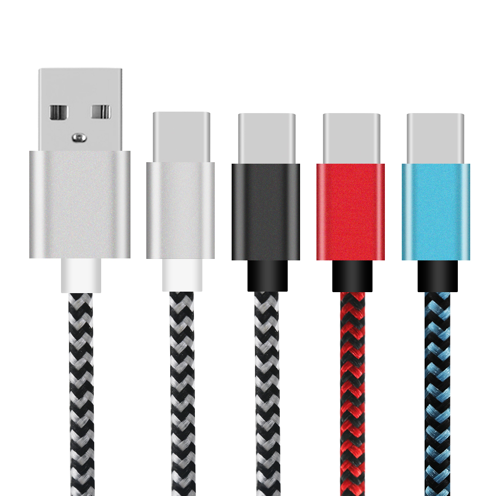 Кабель с разъемом USB Type-C для быстрой зарядки 3A Type-C L изгиб Шнур зарядки для мобильного телефона Android кабеля для передачи данных нейлоновый кабель игры