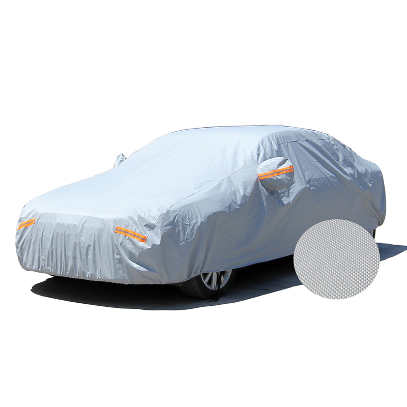CY-S-059, хит продаж, хлопковая подкладка PEVA, защита от любой погоды, чехол для кузова автомобиля, защита от дождя, солнца, снега, пыли, водонепроницаемый чехол для автомобиля