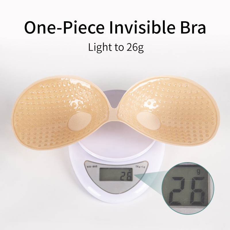 XINKE 2021 New arrivals strapless invisible low back dress sticky bra for large breasts