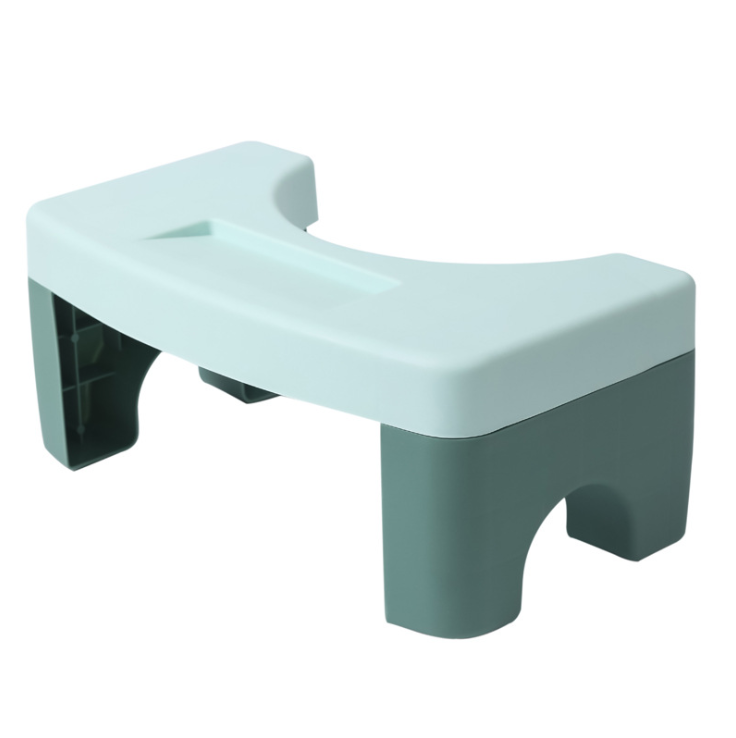 bathroom easy storage toilet step stool for kids adult plastic convenient folding squatting stool toilet