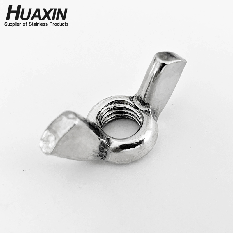Высококачественная кованая гайка из нержавеющей стали AISI304 Wingnut M6