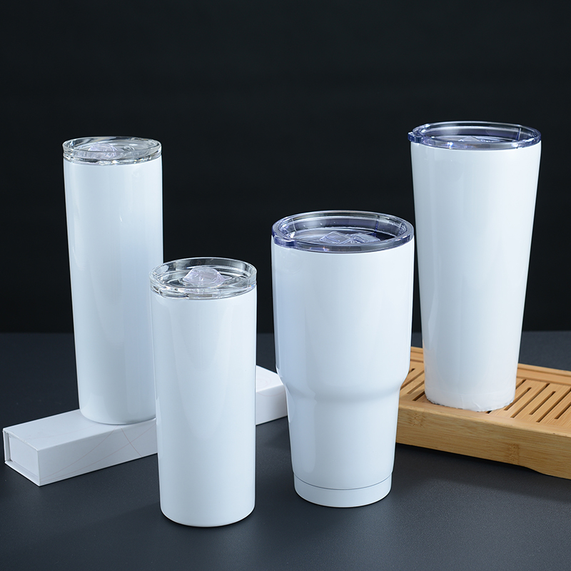 sublimation blanks white sublimation tumbler 20oz skinny stainless steel 12oz wine tumbler sublimation 30oz regular tumbler