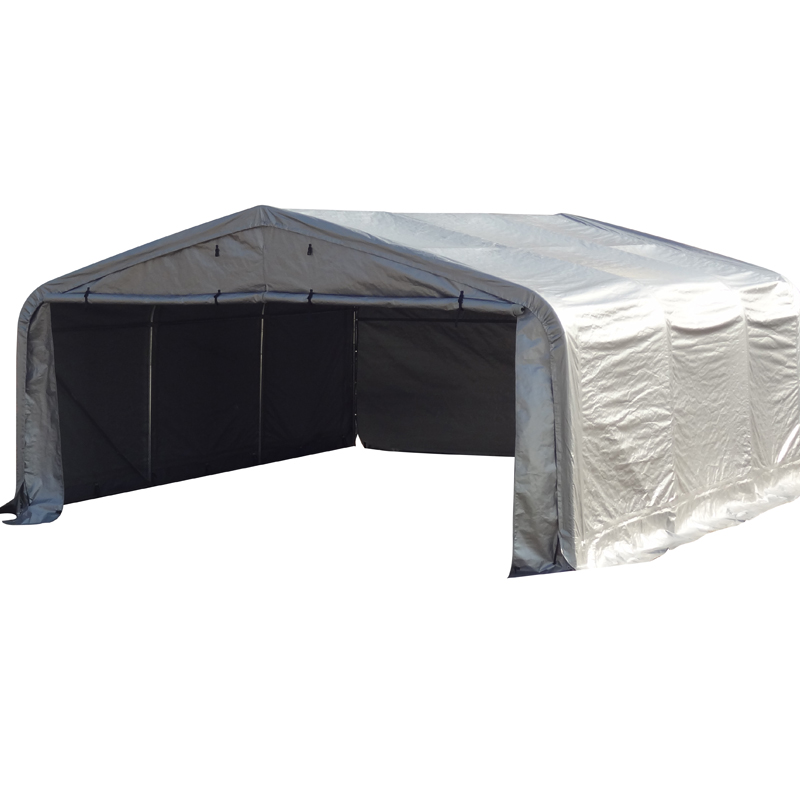 SS20220 double cars garage shelter