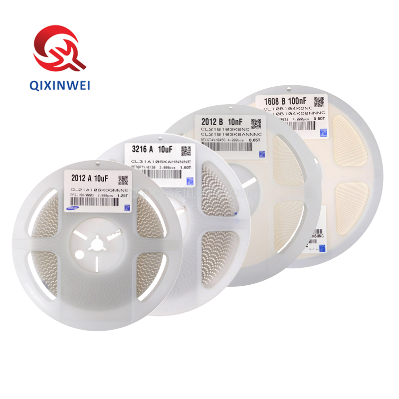 Конденсаторы QXW CL21B106KOQNNNE поверхностного монтажа, BOM Service CL21B106KOQNNNE 0805 106 10uF 10% 16V