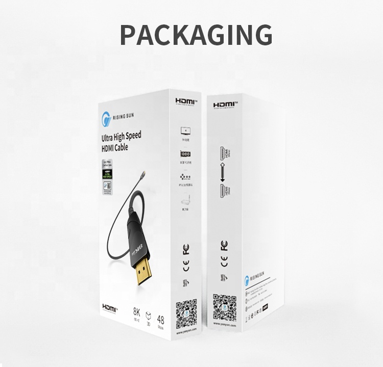 Оптовая продажа ODM услуг новейший HDMI 8K золотой HDMI кабель Поддержка PS5 PS4 x Box 8K TV