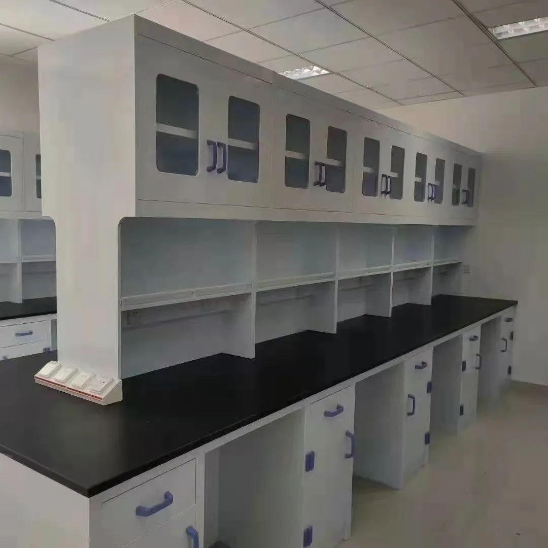 Commercial Furniture PP Dental Laboratory Island Workbench Chemical Resistance Bench