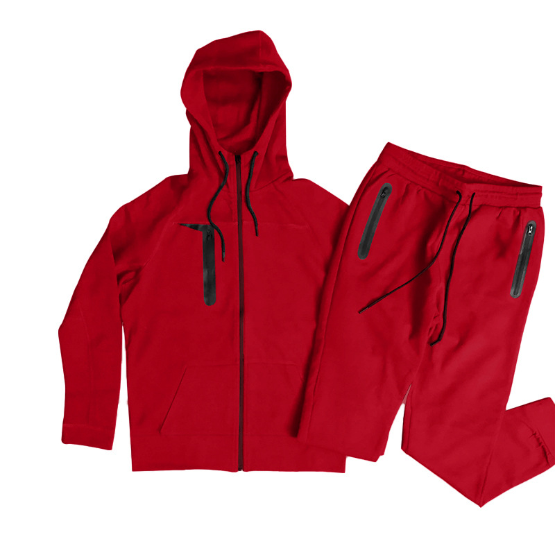 Factory Wholesale High Quality 2 Piece Jogging Set Cotton Made Comfortable Tracksuit Men Sweatsuit