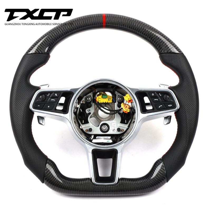 Рулевое колесо из углеродного волокна под заказ для Porsche 911,2 971 959 718 macan 9Y0racing wheel convertible