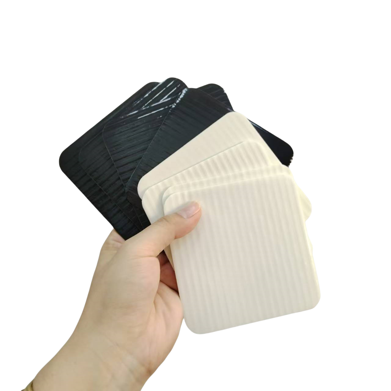 rug pad gripper non slip washable 100x100mm corner pads square reusable carpet tape Stoppers