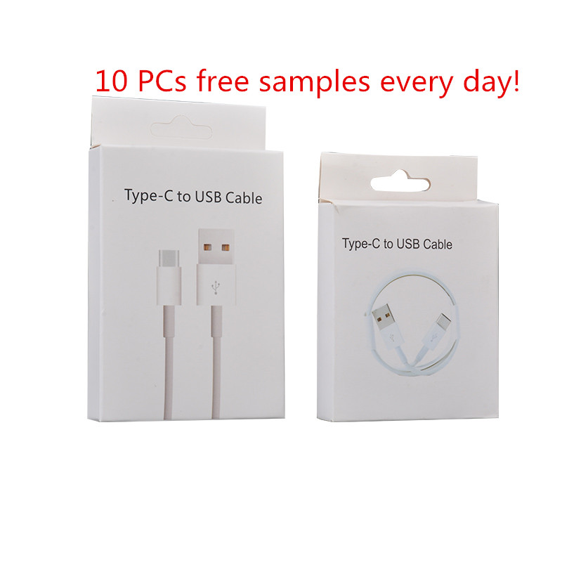 Кабель с разъемом USB Type-C для быстрой зарядки USB Type-C для Samsung Galaxy для Xiaomi для мобильного телефона Huawei USB C USB-C Кабель зарядного устройства