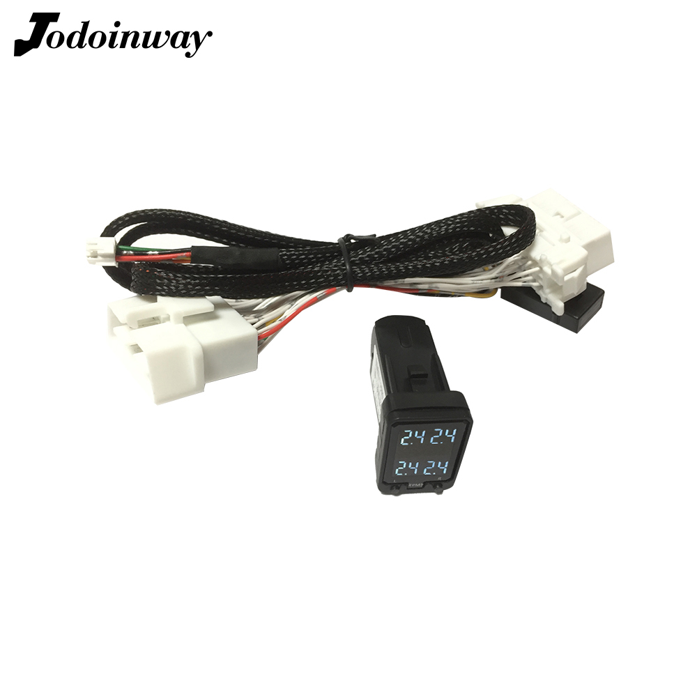 Tire Pressure Monitor OBD TPMS NO Sensor Reading ABS Data Monitoring Unit For Toyota Corolla 2012 Auris Sienna Highlander 2014