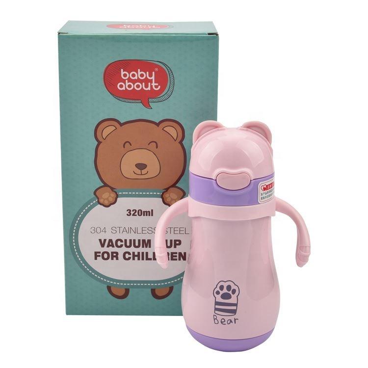Hot sale BPA-free 316 stainless steel toddler children can be insulated learning to drink cup insulation stainless steel baby wa
