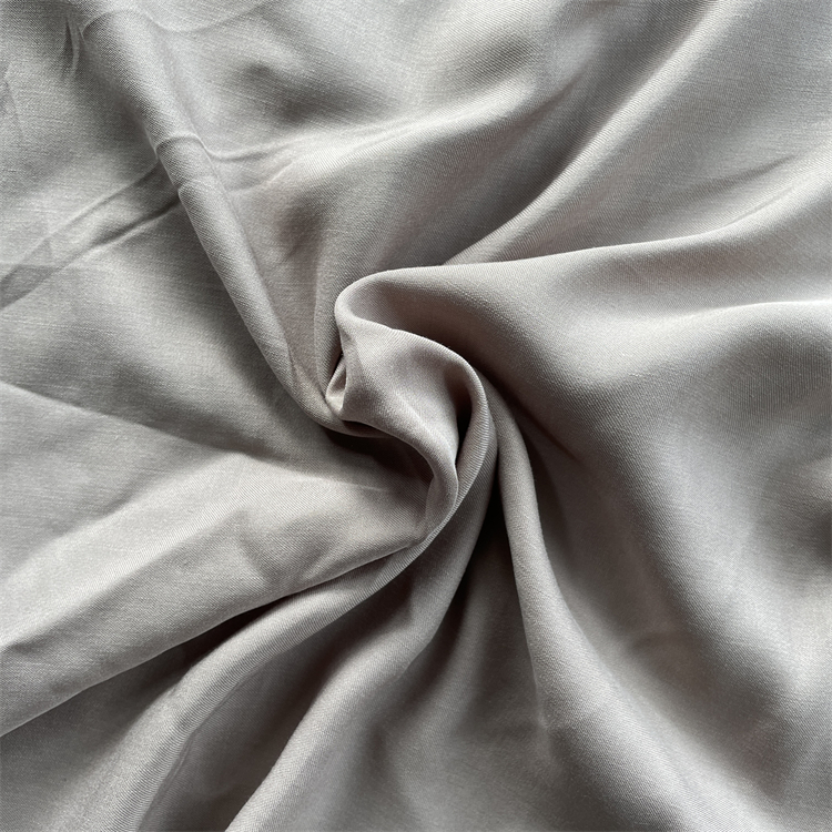 2021 soft new design woven viscose tencel satin fabric clothing