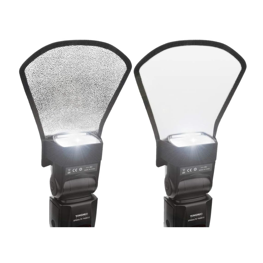 Durable Two-Sides Flash Diffuser Softbox photography Camera Flash Diffuser