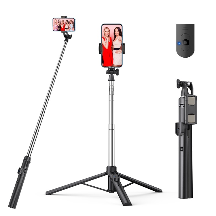 K&F Concept multi functional selfie stick alloy 360 stick selfie with tripod