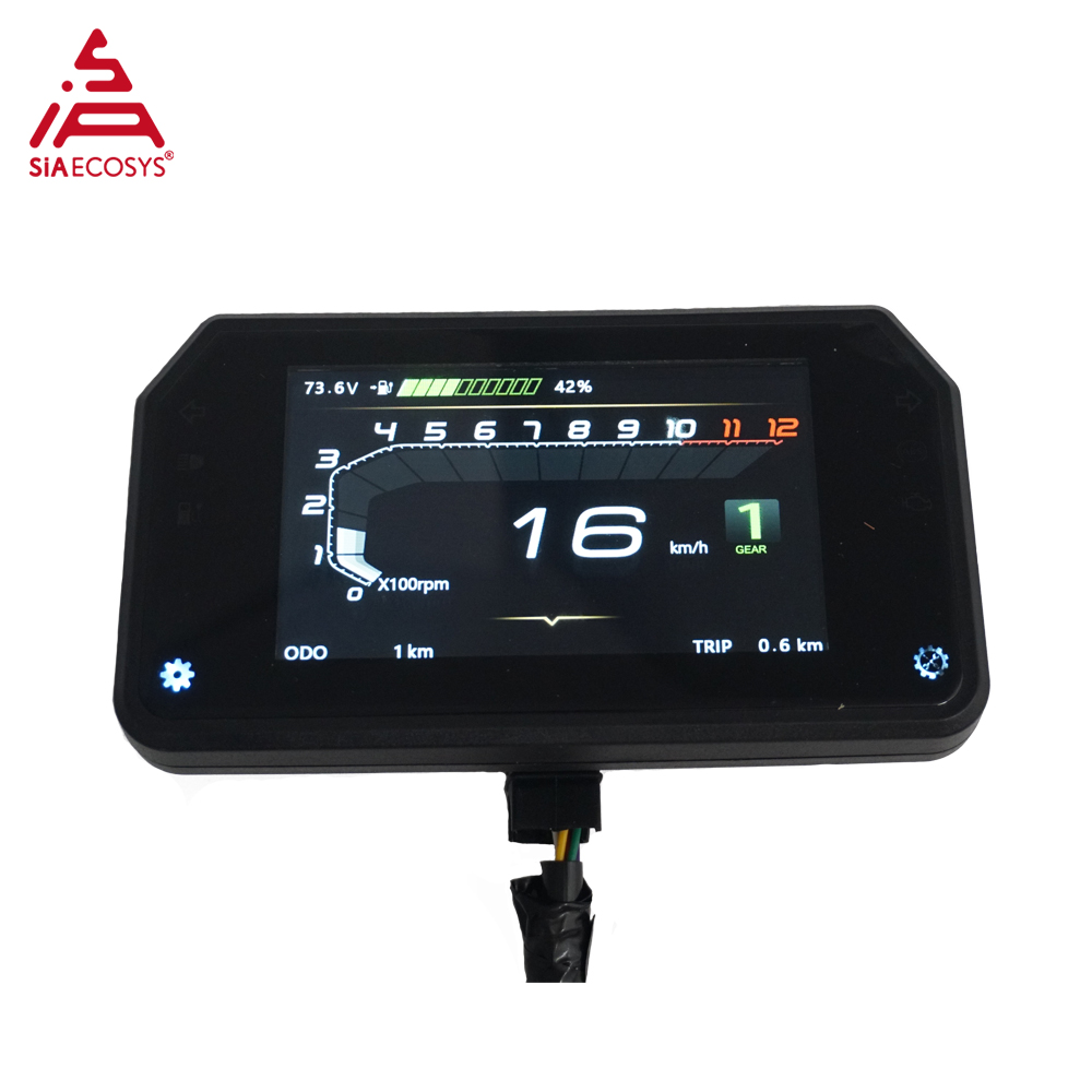 Регулируемый TFT T15 SIAECOSYS с CAN-шиной для электрического SLCD-дисплея cooter дополнительный инструмент