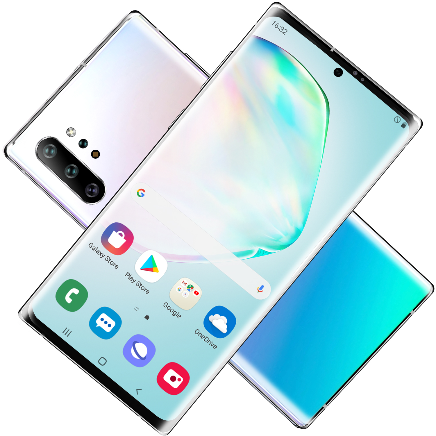 Волшебная сумерка Note10 + 6,5 дюйма разблокированный смартфон 128 ГБ 6 ГБ ОЗУ Android 9,0 мобильные телефоны Две SIM-карты мобильный телефон