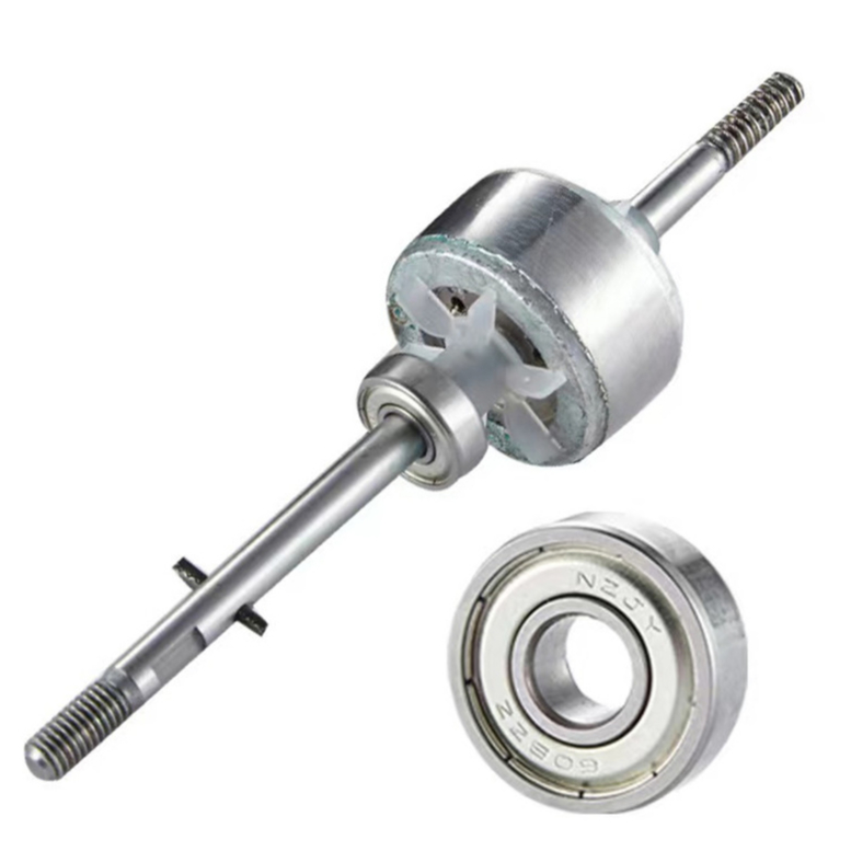 High-quality delivery high-power silver fan motor aluminum floor fan bearing accessories