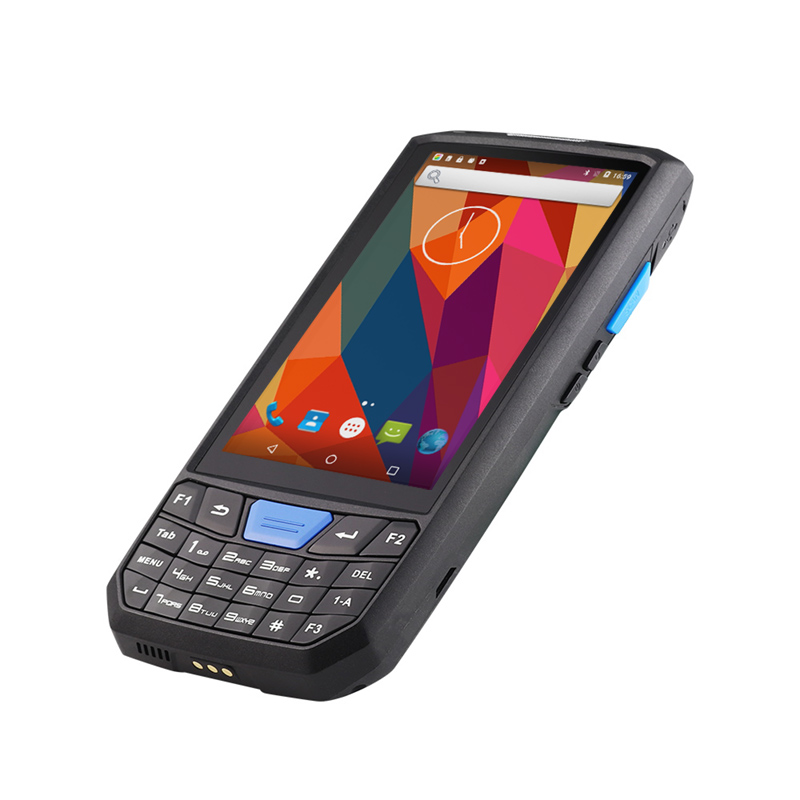 Высокопроизводительный 4G новейший ручной сканер штрих-кода nfc android pda с сенсорным экраном