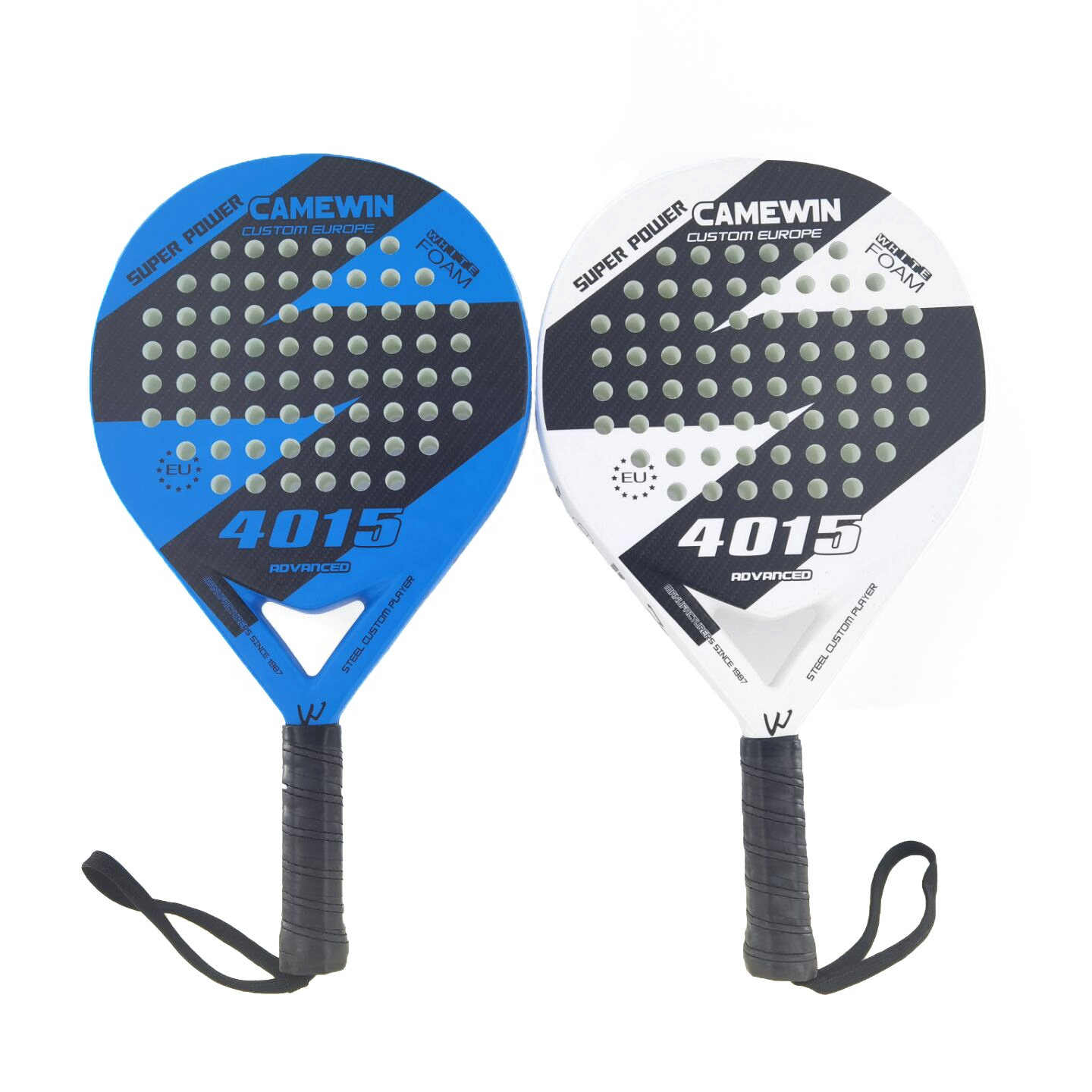 Factory Padel Rackets Carbon Fiber Custom Design Paddle Professional Logo round 2021 Good Quality Padel Tennis Racket