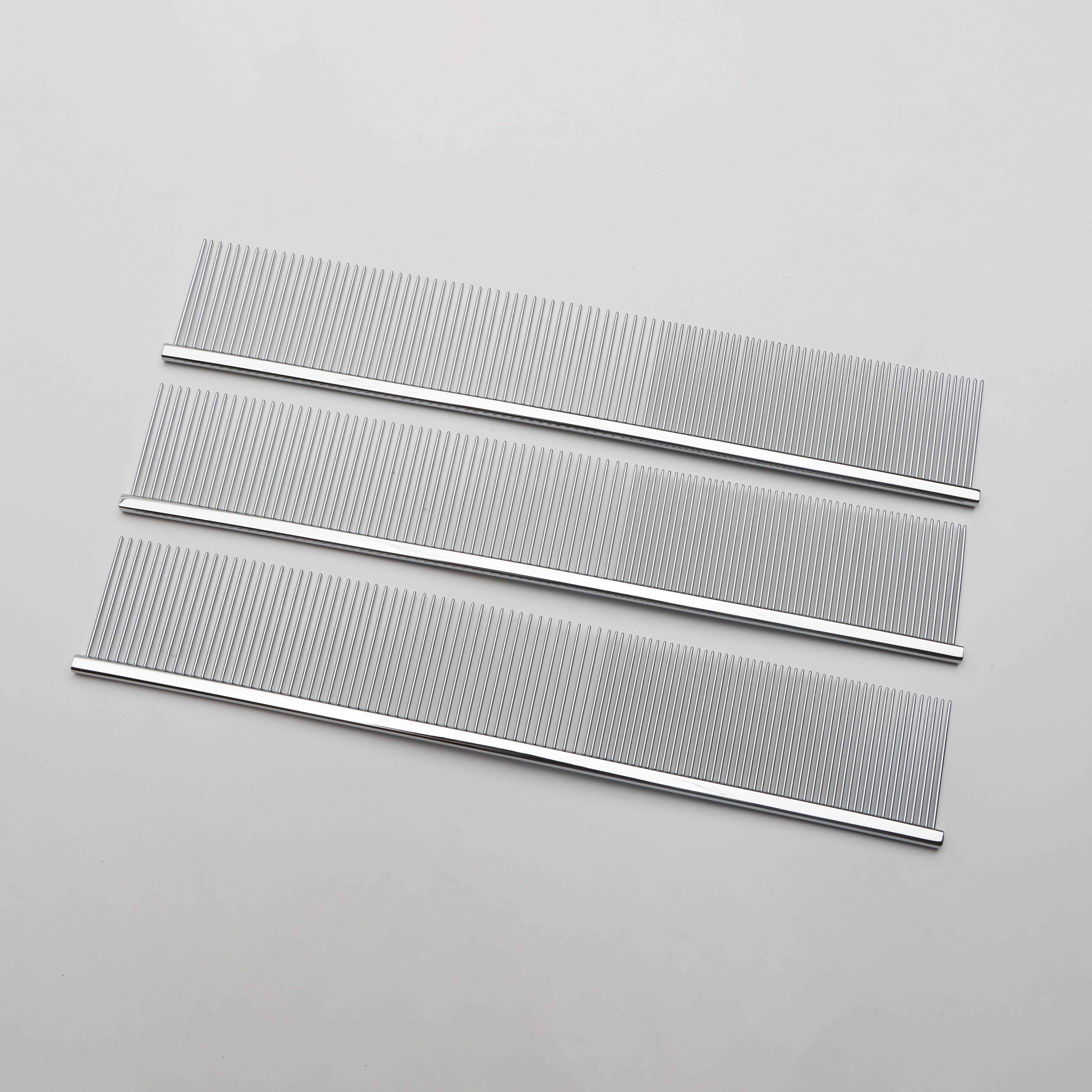 Pet Product distributor pet hair comb pet grooming stainless steel comb