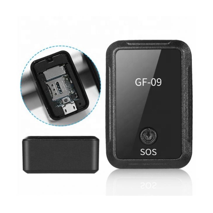 Оптовая продажа, автомобильный GPS-локатор в режиме реального времени GF09, устройство для отслеживания, мини GPS/GSM/LBS трекер, GPS-локатор с защитой от потери