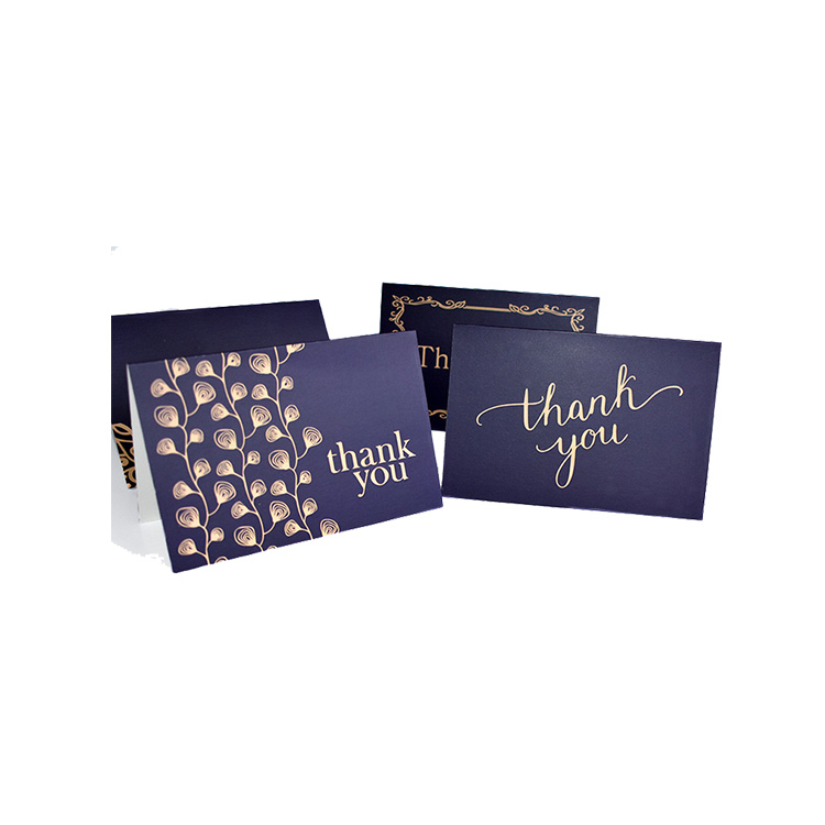 Custom Printing Thank You Greeting Card A5 Size Art Paper For Online Stores