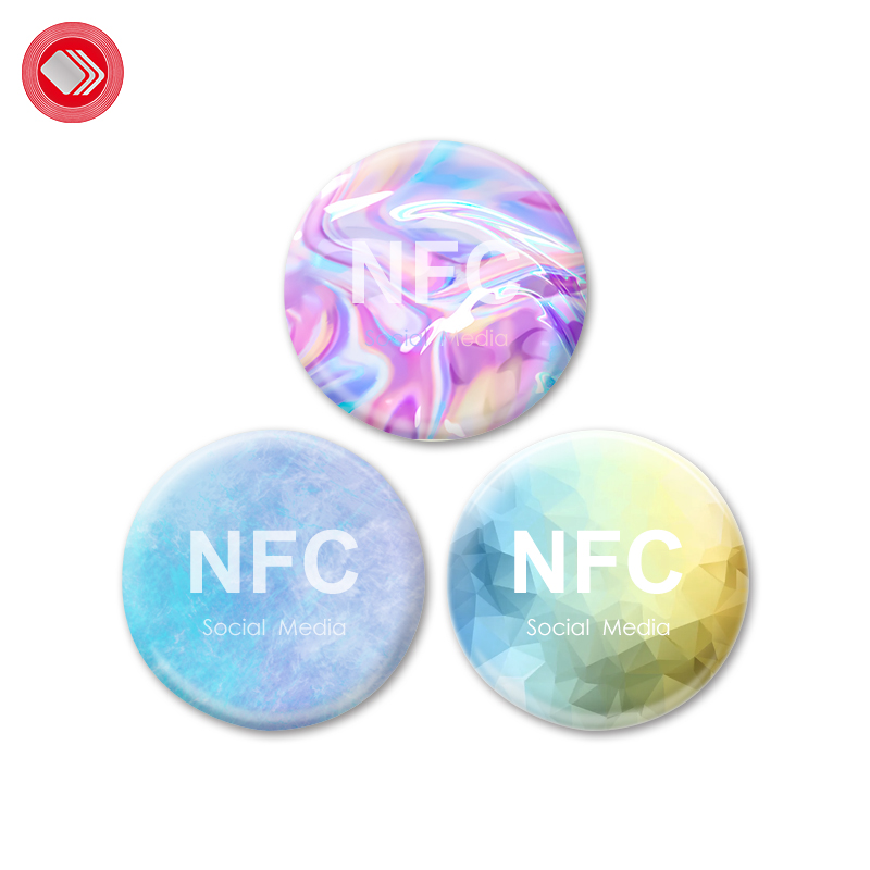 RFID-карта контроля доступа, ПВХ Ntag 213 NFC эпоксидная антиметаллическая наклейка