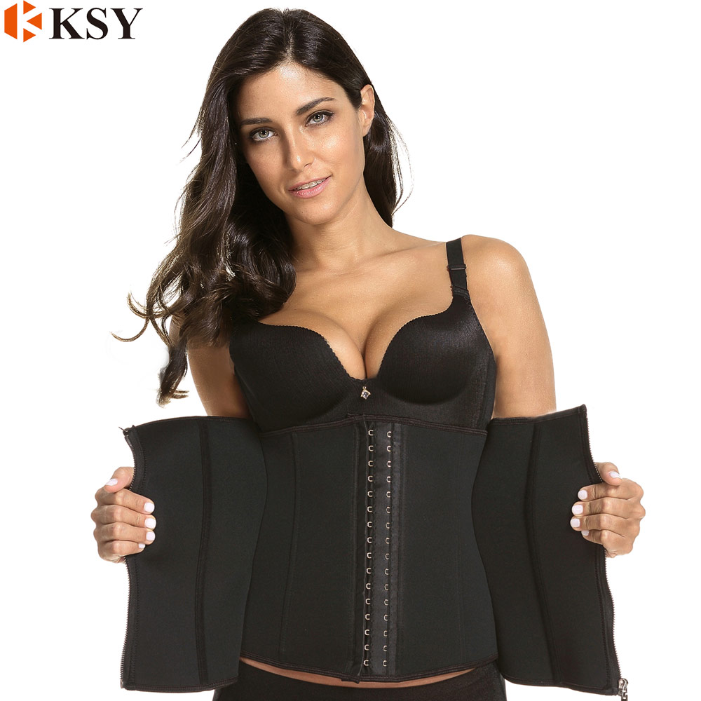 Молния черный латекс талии Shaper Queen Размер Midsection сжатия