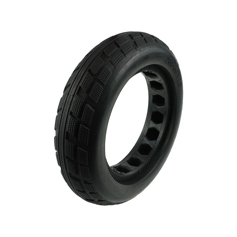 China tire manufacturer 8 inch black honeycomb solid tyre tire for electric scooter m365