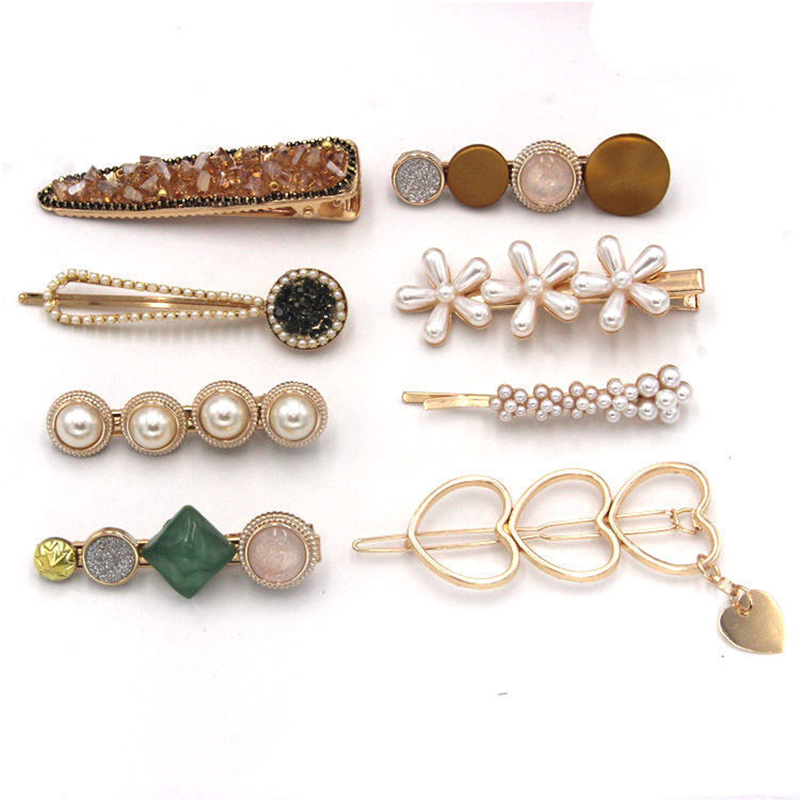 Hot Selling Popular Rhinestone Beautiful Hair Clip Accessories Gift