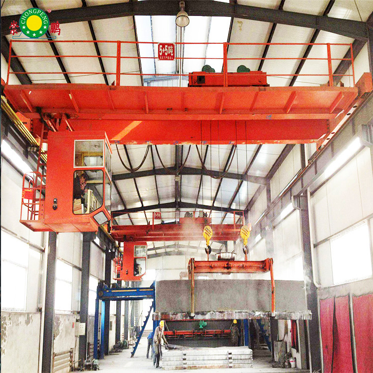 QD Type 20 Ton 30 Ton 40 Ton 50 Ton 80 Ton Double Girder Overhead Bridge Crane With Hook