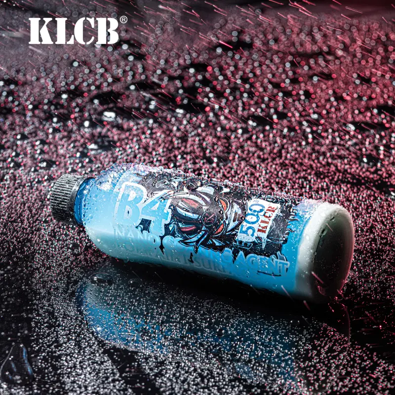 KLCB B4 Car care detailing High shining and good water beading nano liquid wax