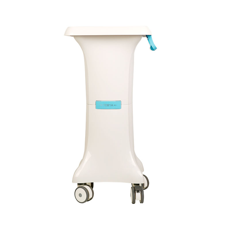 4-wheel mobile portable facial beauty machine salon trolley