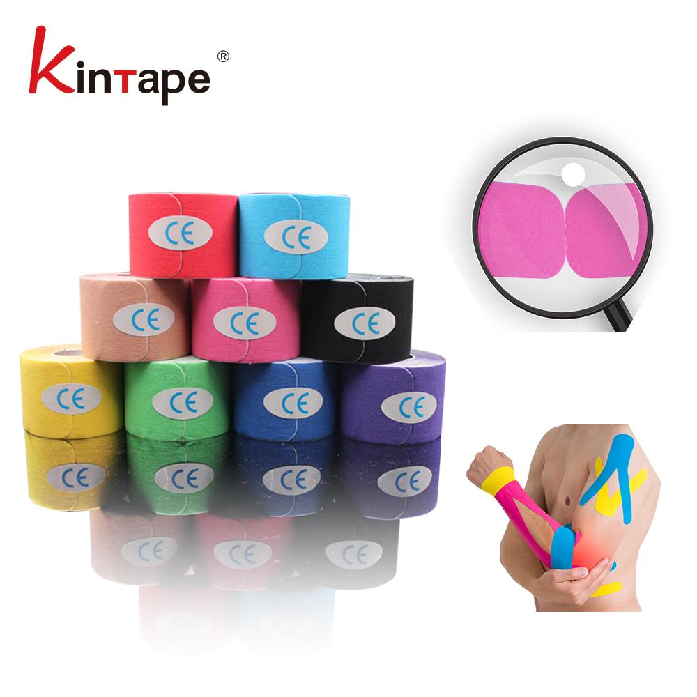 5 см x 5 м OEM Custom I Shape & Y Shape Pre cut Rayon/хлопковая кинезиологическая лента для простоты в использовании