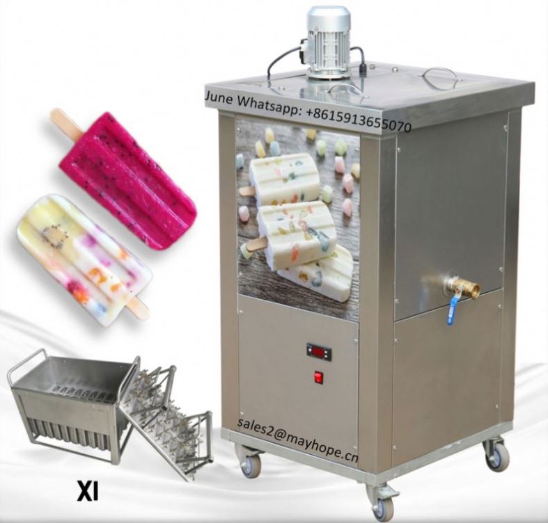 CE 2 Molds 6000pcs/day High Capacity Popsicle Machine
