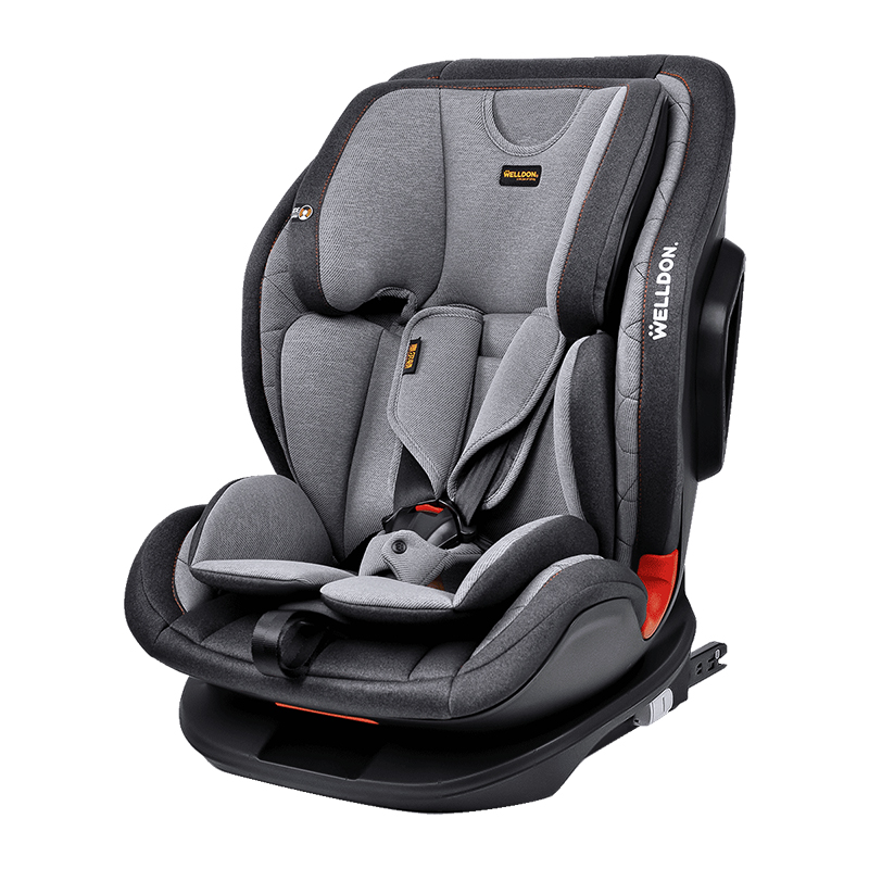 Оптовая продажа, недорогое портативное детское автокресло с разъемом isofix и прозрачными знаками