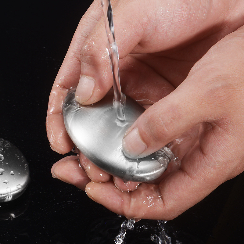 Shield Deodorant Soap SUS304 Stainless Steel Hand Odor Remover Bar Soap