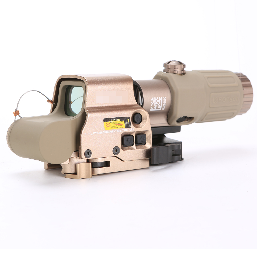 558 red dot sight + G33 множитель набор Быстрый съемный QD Mount голографический прицел 20 мм Слот для карты черный