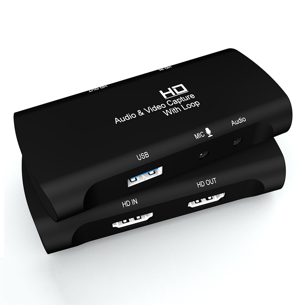 Портативная, легкая, захватывающая, потоковая игра, ps4 usb tv pc hd mi, карта захвата аудио и видео 4k 1080p