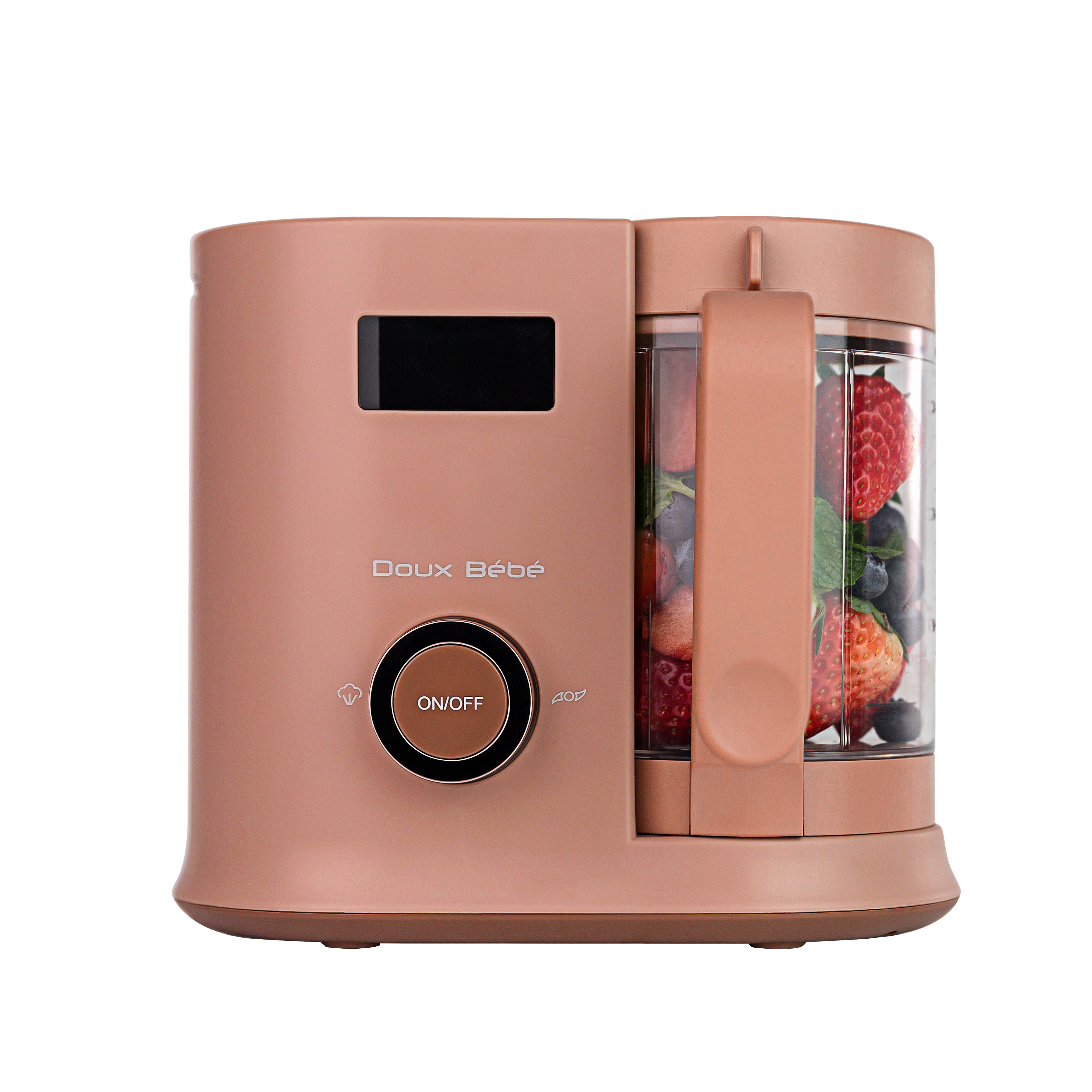 Low noise Multi-function Baby Food Processor with steamer and blender